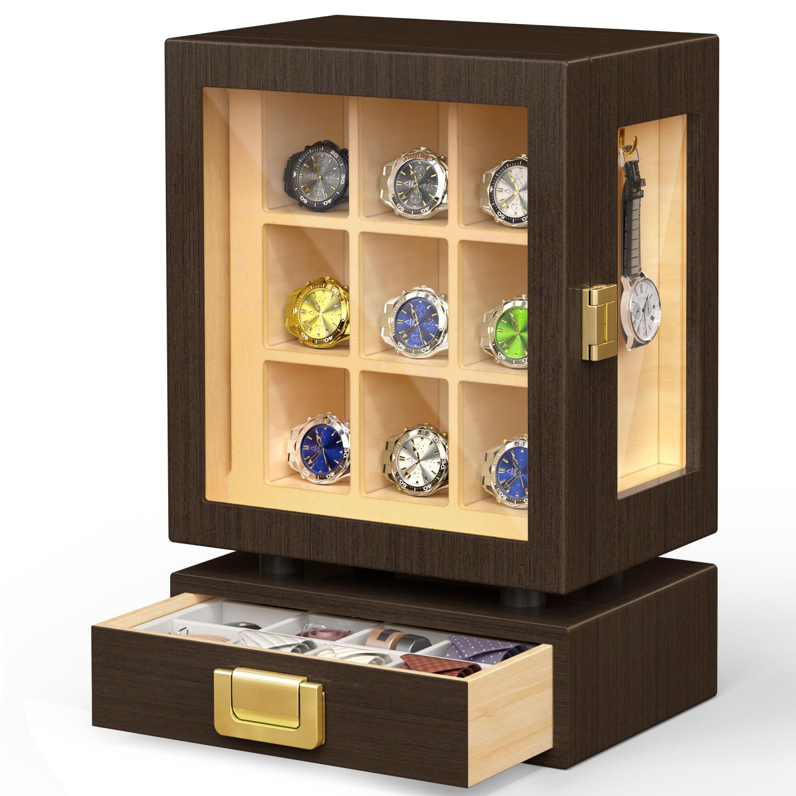 Watches & Jewelry Repair Center Photos - Custom Rectangle Wooden Watch Storage Box