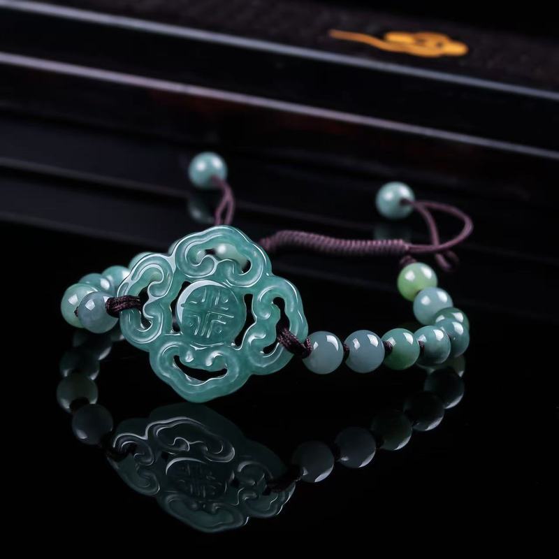 Jewelry & Watches Store - Natural Jadeite A-grade Bracelet Original Design