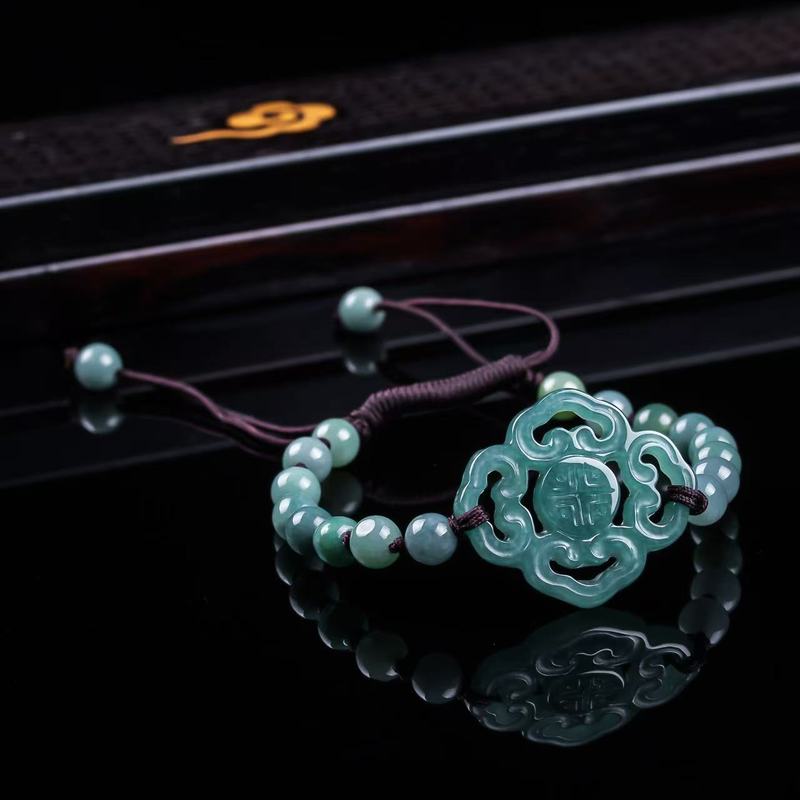 Natural Jadeite A-grade Bracel - Jewelry & Watches Store review and price