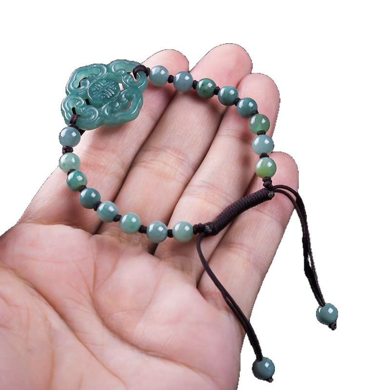 Natural Jadeite A-grade Bracel - Jewelry & Watches Store review and price