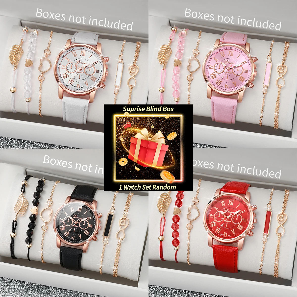 Surprise Blind Box Women Watch - Jewelry And Watches Box review and price