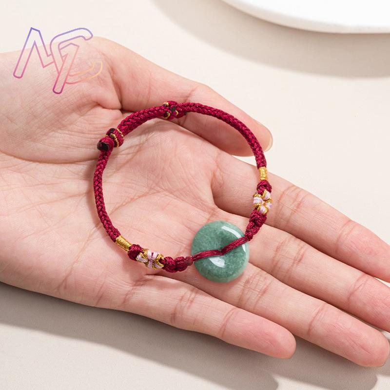 Green Myanmar Jadeite Donut Br - Jewelry & Watches Store review and price